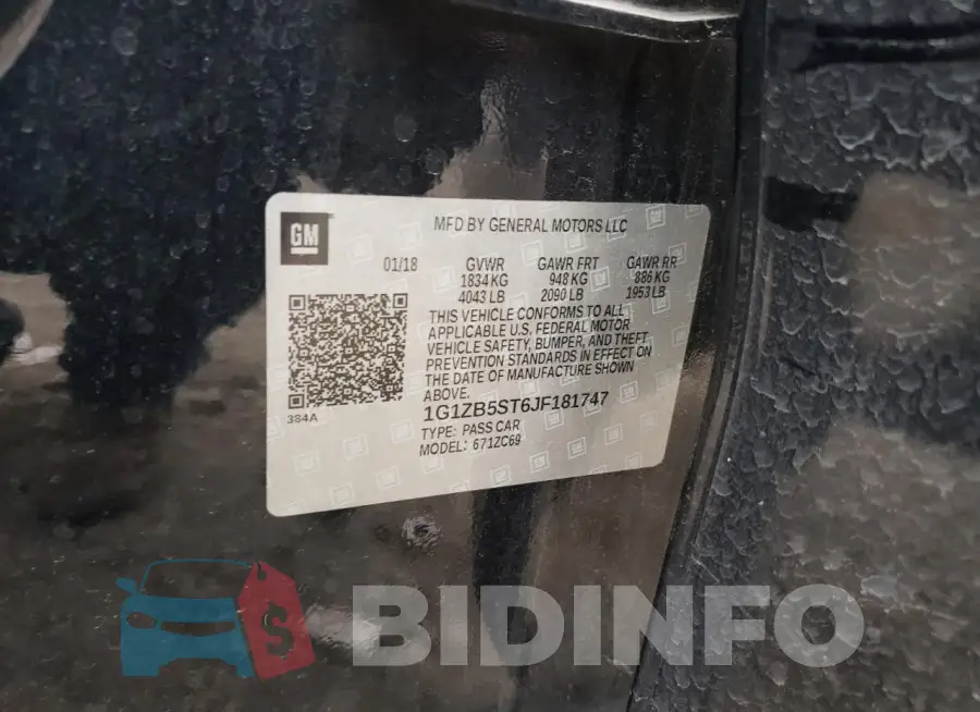 1G1ZB5ST6JF181747 Photo# 12