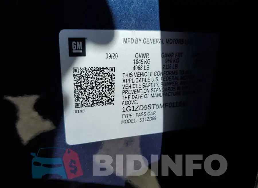 1G1ZD5ST5MF011541 Photo# 12