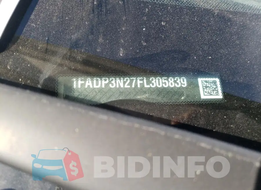 1FADP3N27FL305839 Photo# 13