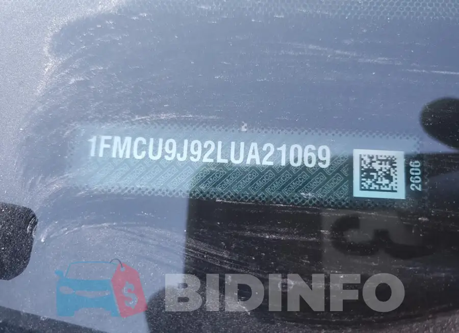 1FMCU9J92LUA21069 Photo# 12