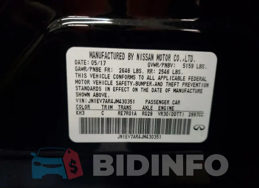JN1EV7AR4JM430351 Photo# 12