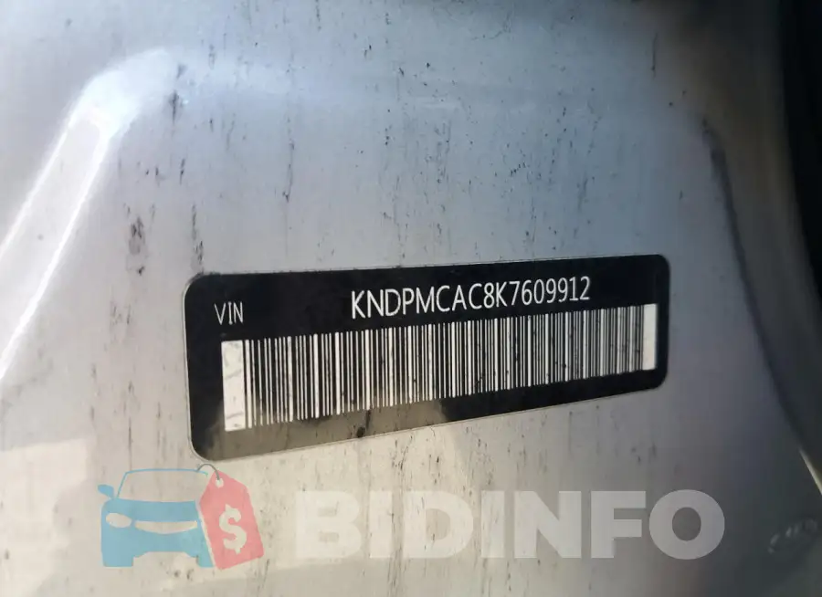 KNDPMCAC8K7609912 Photo# 12