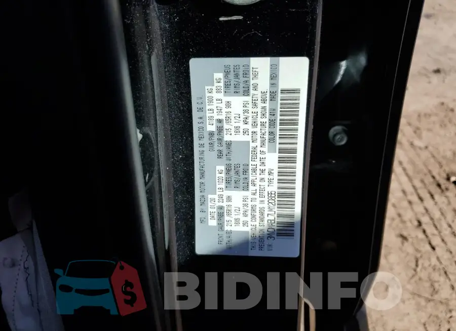 3MVDMABL7LM120865 Photo# 14