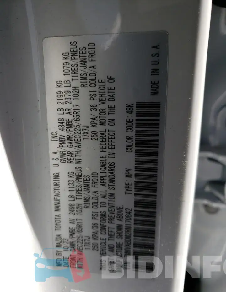7MMVABDM2RN170842 Photo# 12