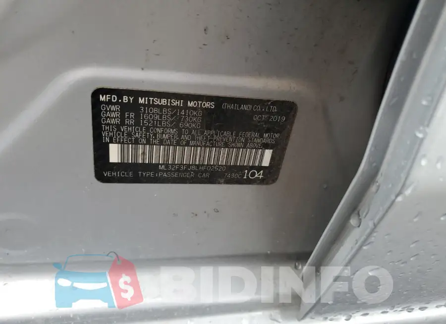 ML32F3FJ8LHF02520 Photo# 13