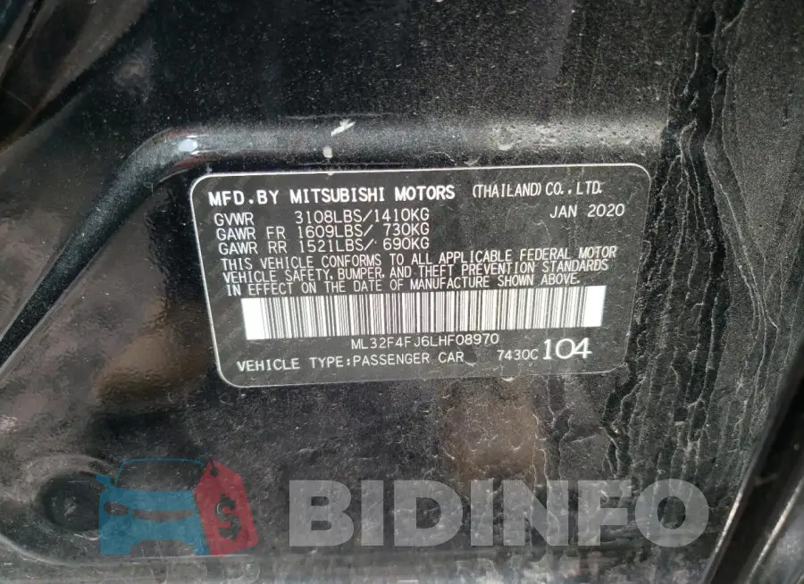 ML32F4FJ6LHF08970 Photo# 12