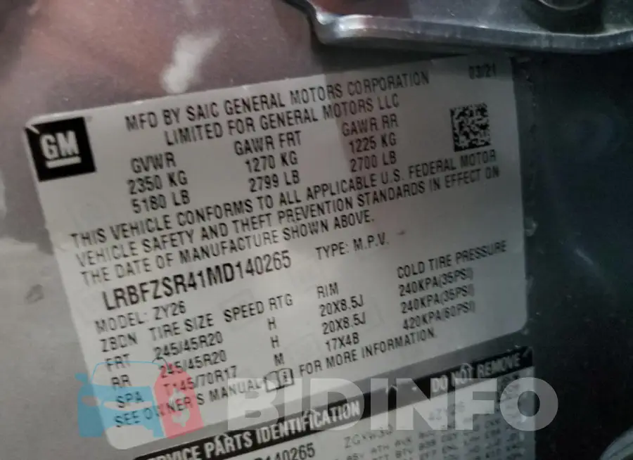 LRBFZSR41MD140265 Photo# 13