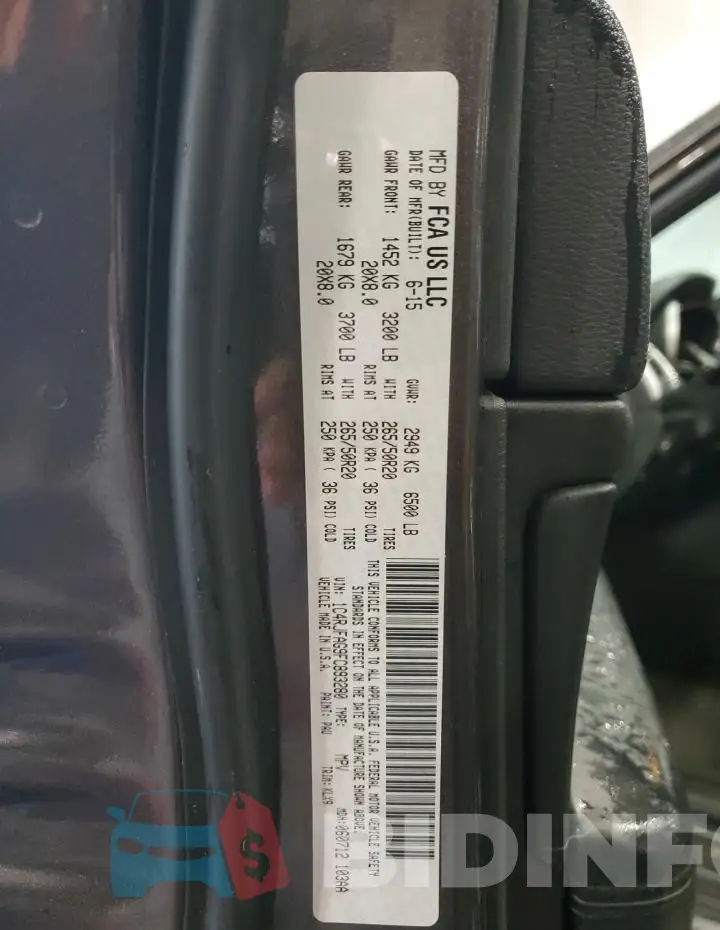 1C4RJFAG9FC893280 Photo# 13