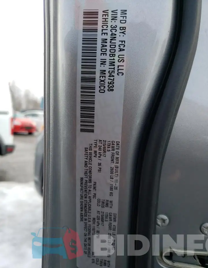 3C4NJDDB1MT547938 Photo# 14