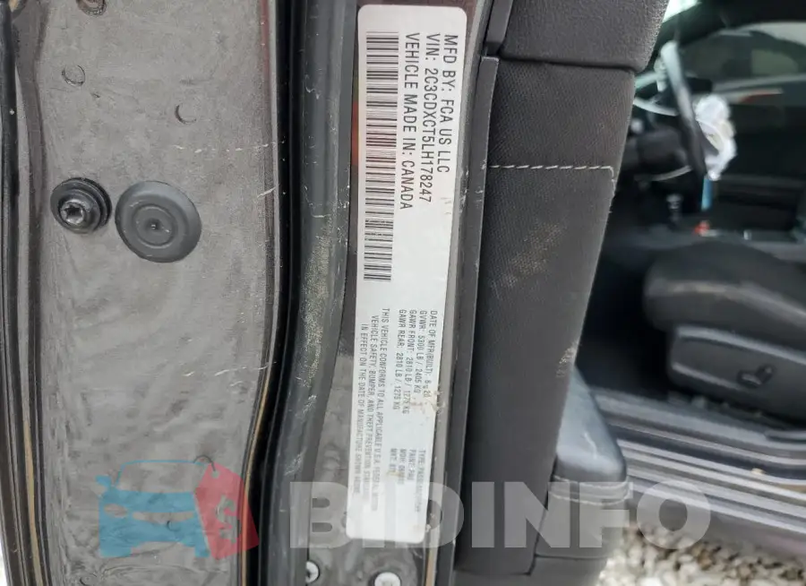 2C3CDXCT5LH178247 Photo# 13