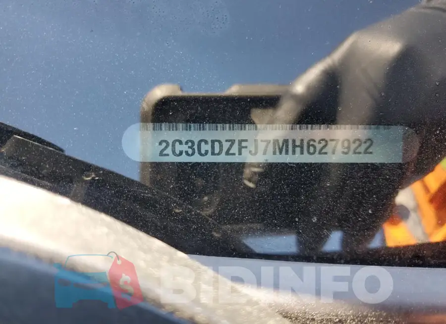 2C3CDZFJ7MH627922 Photo# 12