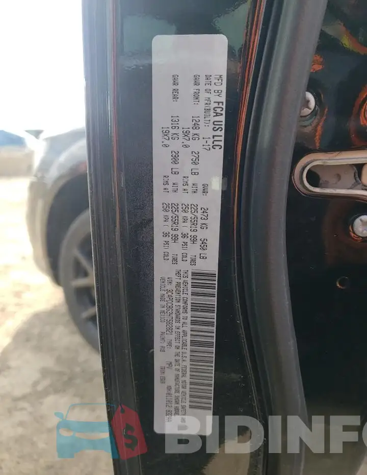 3C4PDCBG3HT582821 Photo# 13