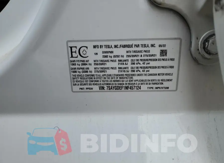 7SAYGDEF1NF457124 Photo# 12