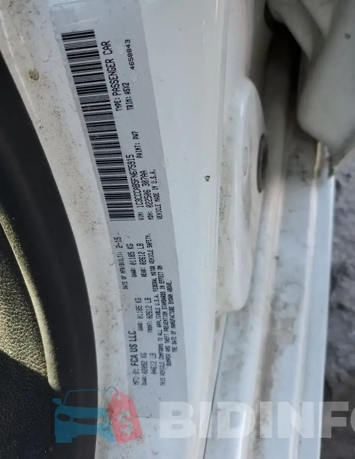 1C3CCCAB5FN675915 Photo# 12