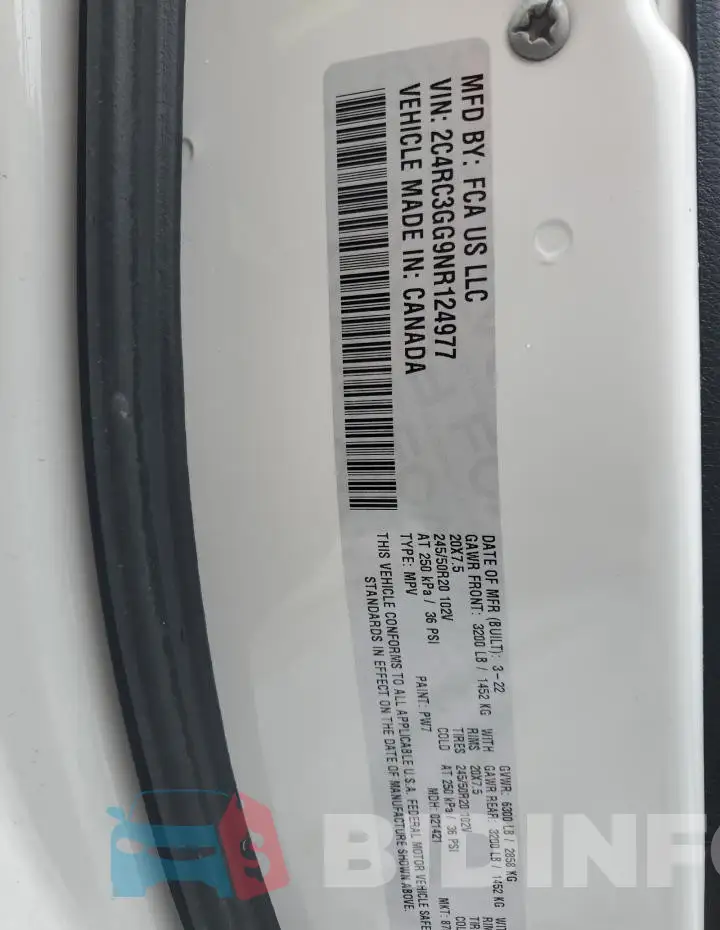 2C4RC3GG9NR124977 Photo# 13