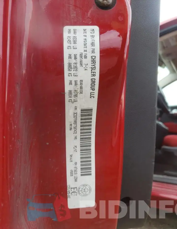 3C3CFFAR5FT507472 Photo# 13