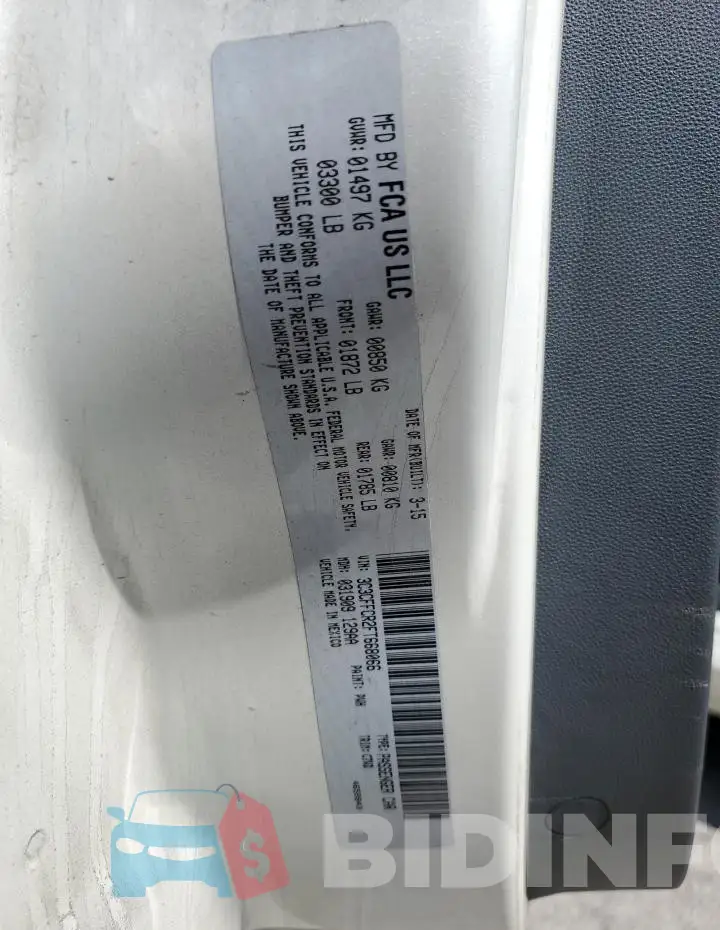 3C3CFFCR2FT668066 Photo# 12