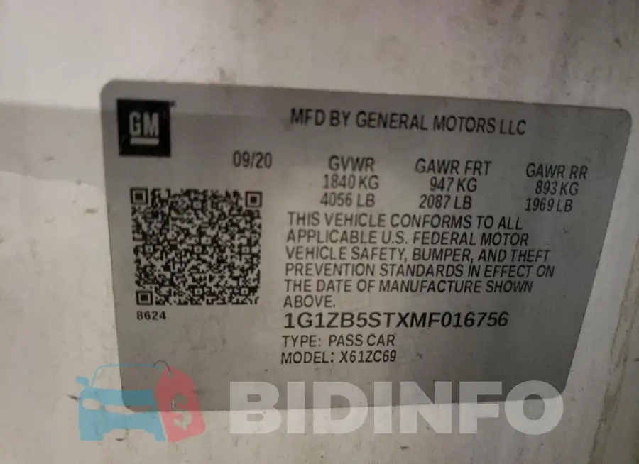 1G1ZB5STXMF016756 Photo# 12