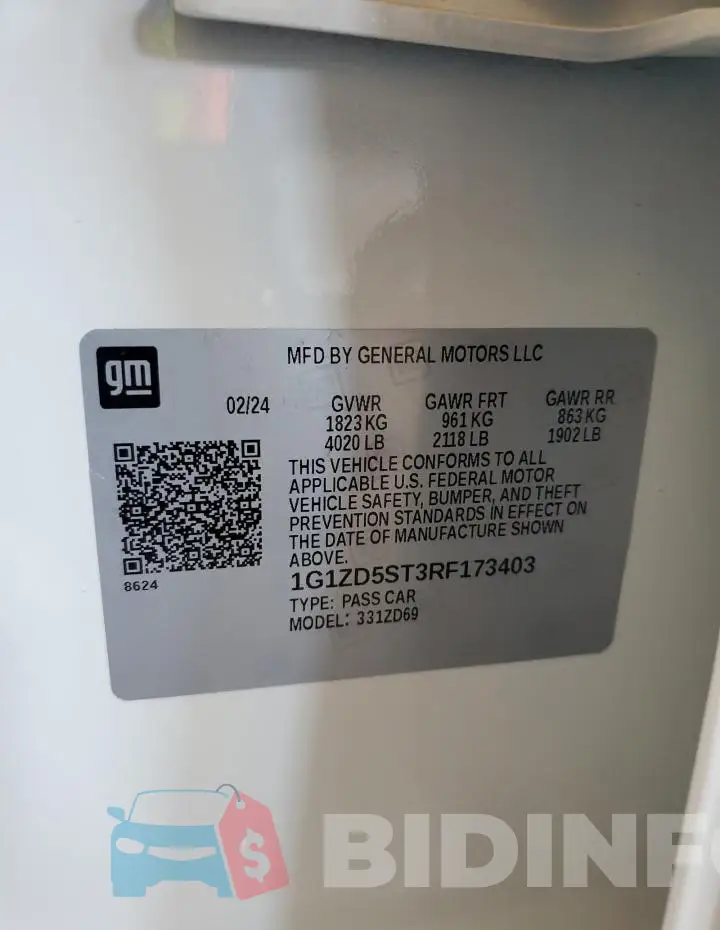 1G1ZD5ST3RF173403 Photo# 12
