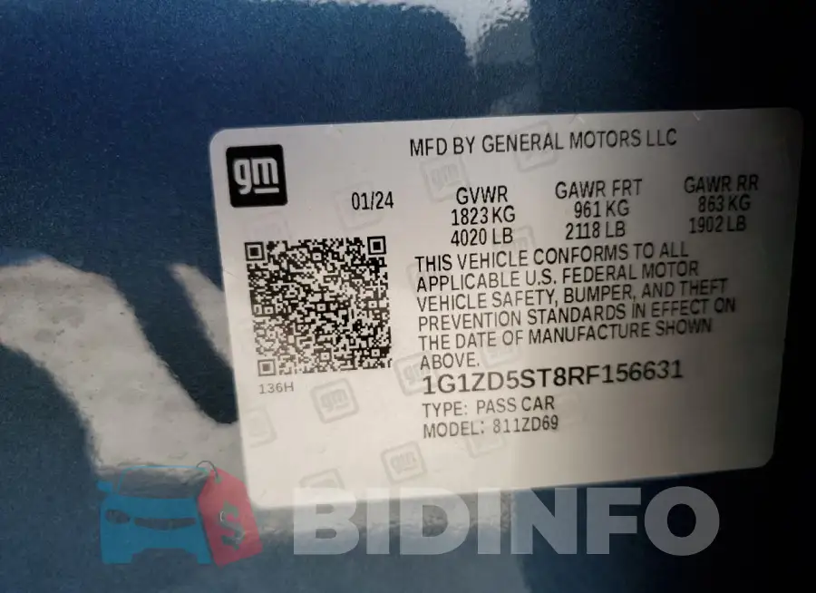 1G1ZD5ST8RF156631 Photo# 13