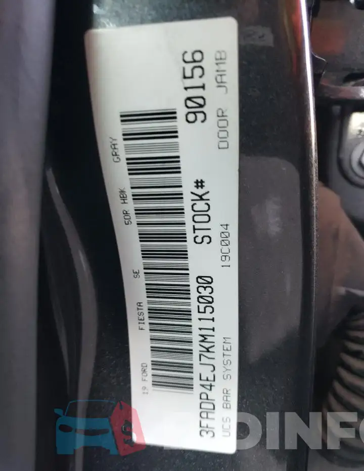 3FADP4EJ7KM115030 Photo# 12