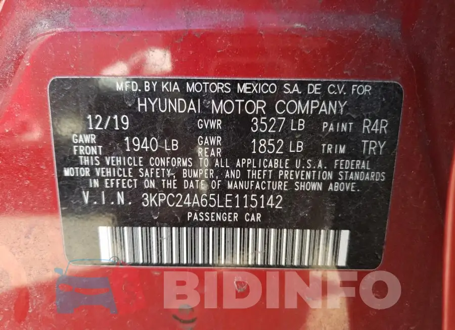 3KPC24A65LE115142 Photo# 12