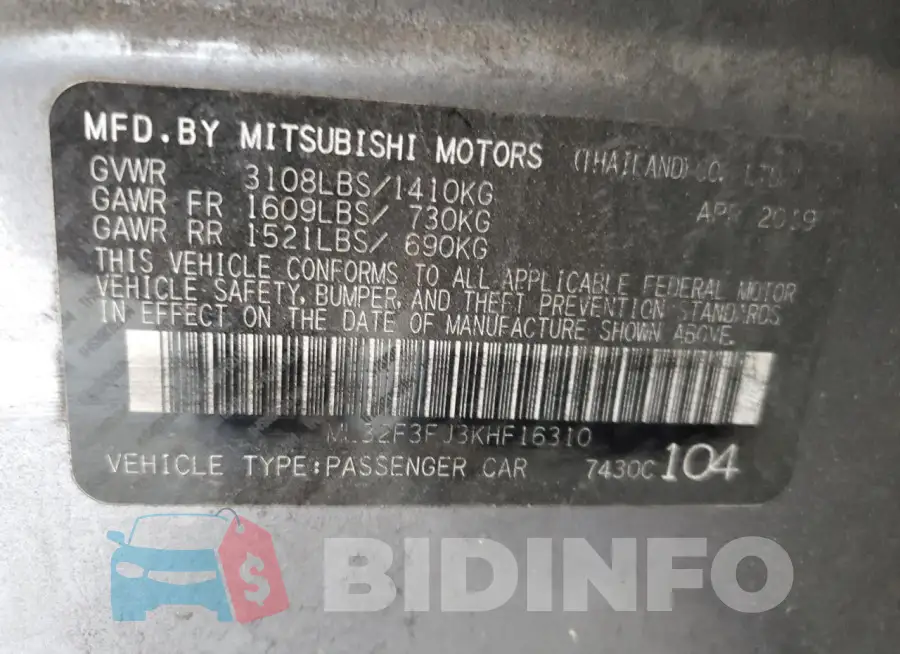 ML32F3FJ3KHF16310 Photo# 12