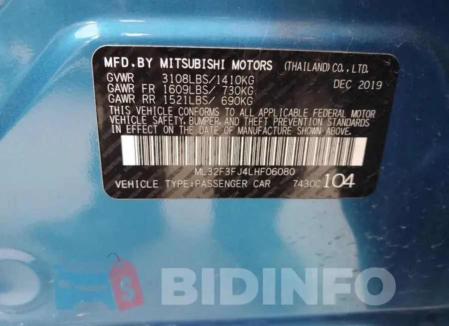 ML32F3FJ4LHF06080 Photo# 12