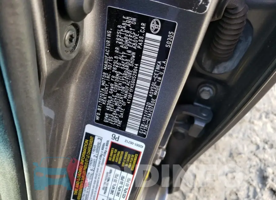 4T1BF1FK5GU529044 Photo# 13