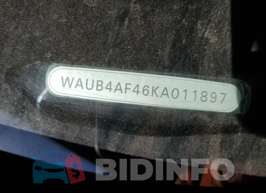 WAUB4AF46KA011897 Photo# 12