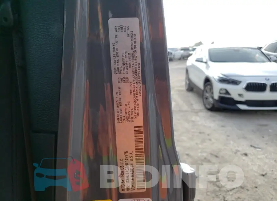1C6HJTAG9NL149176 Photo# 12
