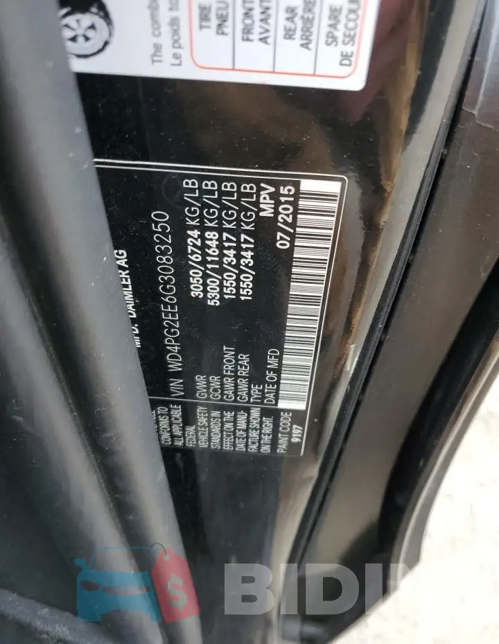 WD4PG2EE6G3083250 Photo# 12