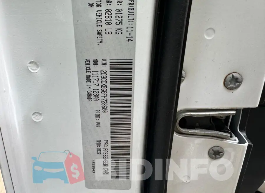 2C3CDXBG6FH728600 Photo# 10