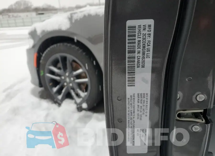 2C3CDXMG9MH528708 Photo# 13