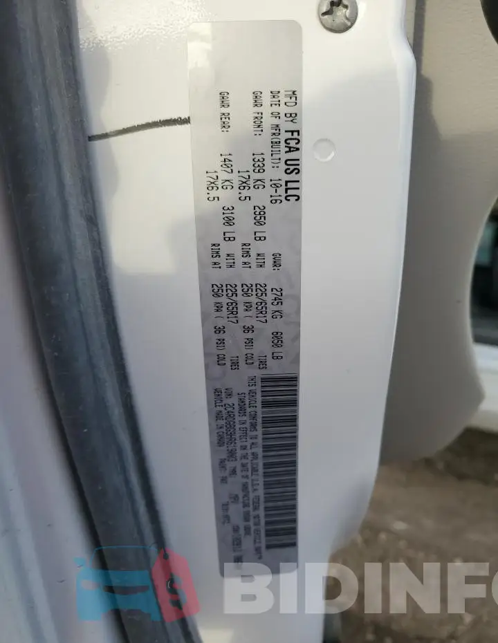 2C4RDGBG9HR619003 Photo# 13