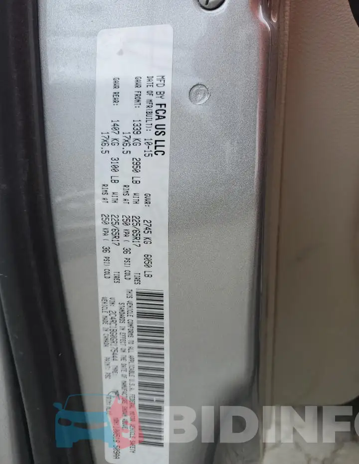 2C4RC1BG0GR175444 Photo# 13