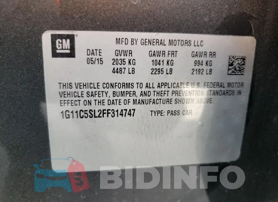 1G11C5SL2FF314747 Photo# 12