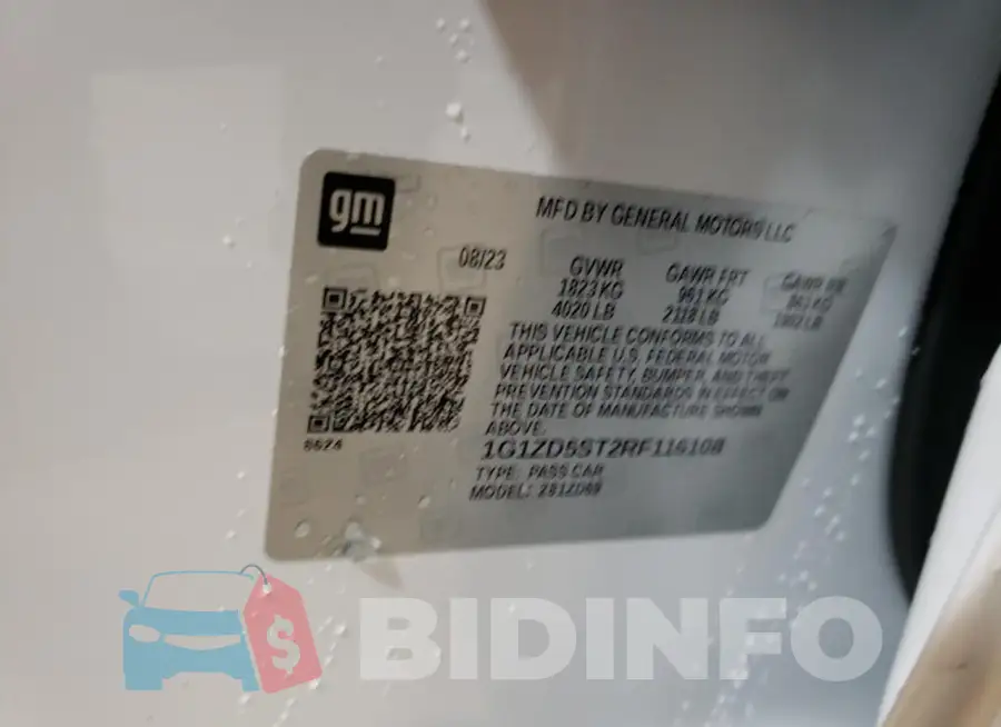 1G1ZD5ST2RF116108 Photo# 13
