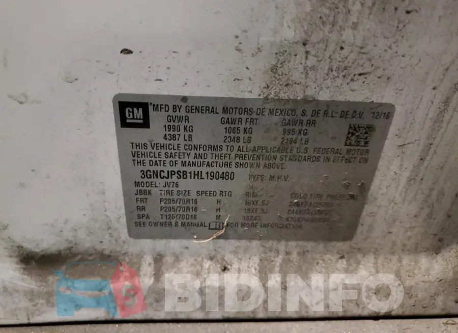 3GNCJPSB1HL190480 Photo# 12