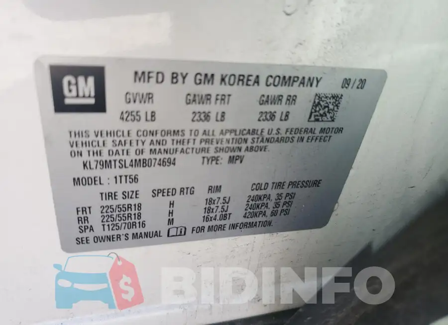 KL79MTSL4MB074694 Photo# 13
