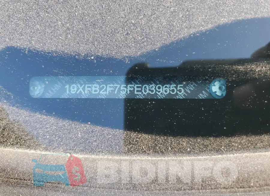 19XFB2F75FE039655 Photo# 12