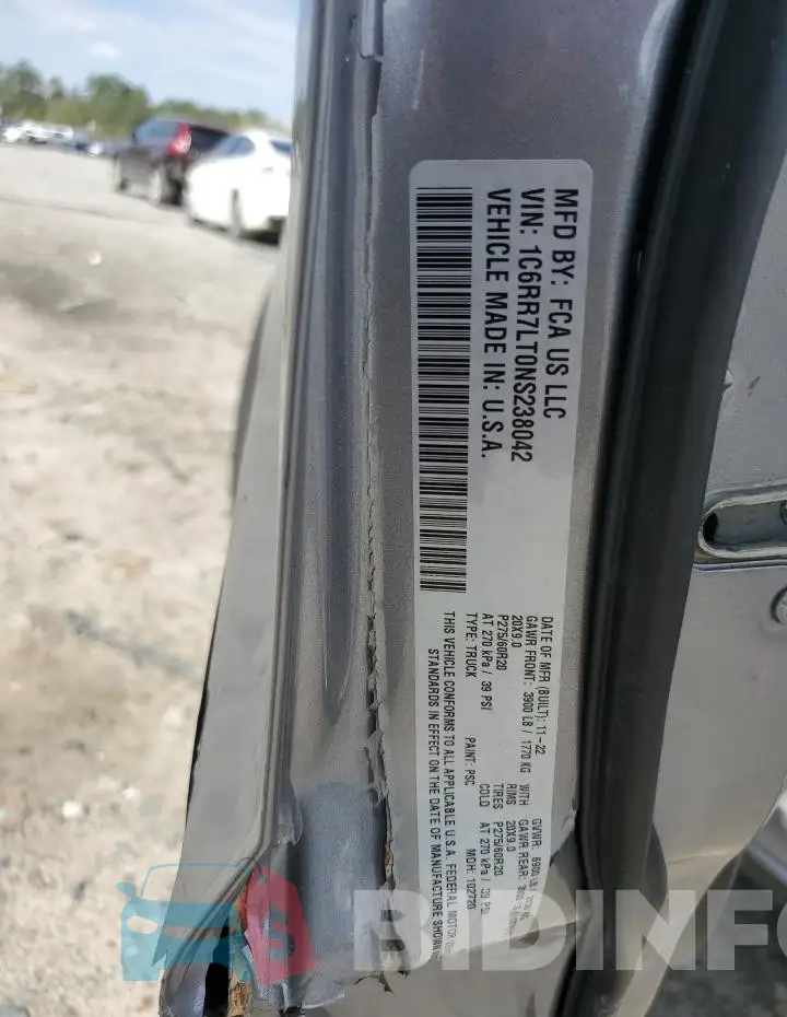1C6RR7LT0NS238042 Photo# 12