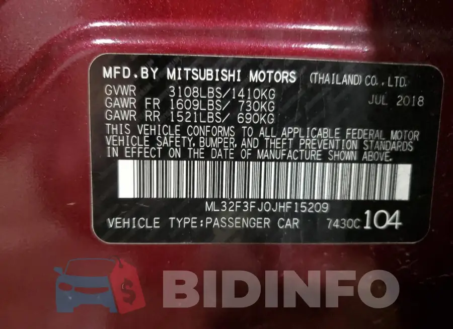 ML32F3FJ0JHF15209 Photo# 13