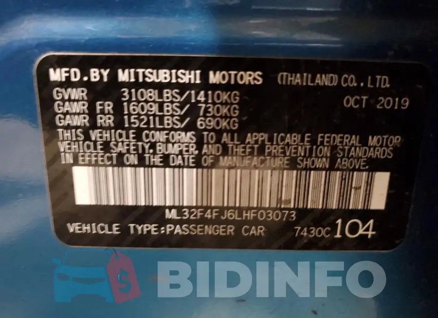 ML32F4FJ6LHF03073 Photo# 13