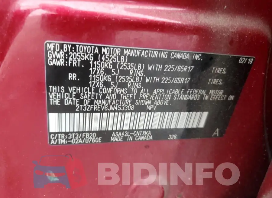 2T3ZFREV6JW453308 Photo# 12