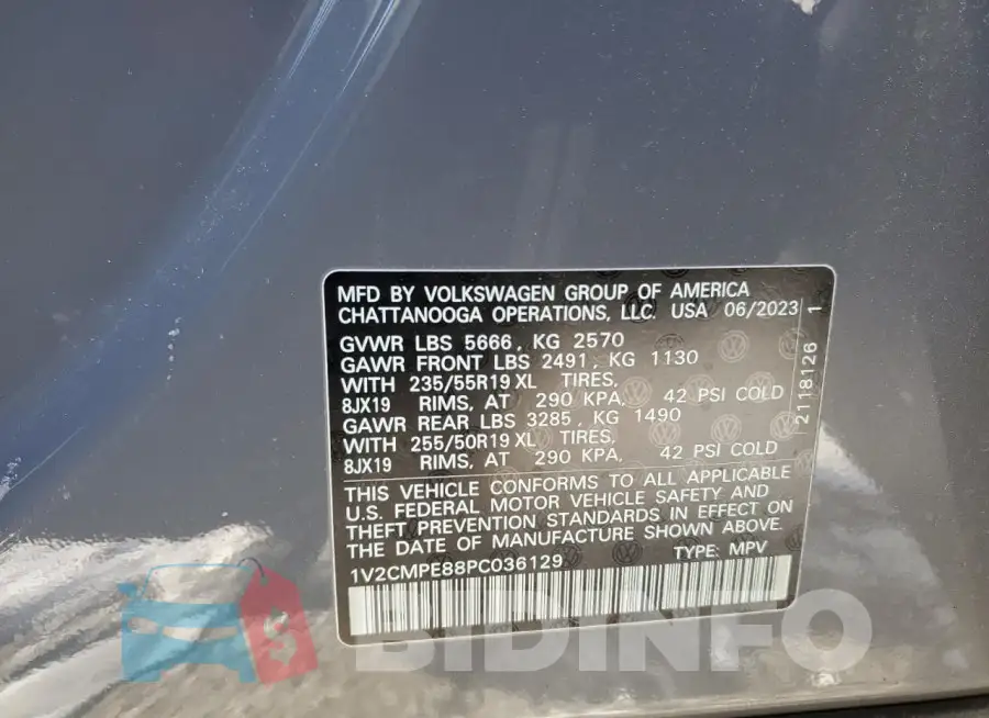1V2CMPE88PC036129 Photo# 12