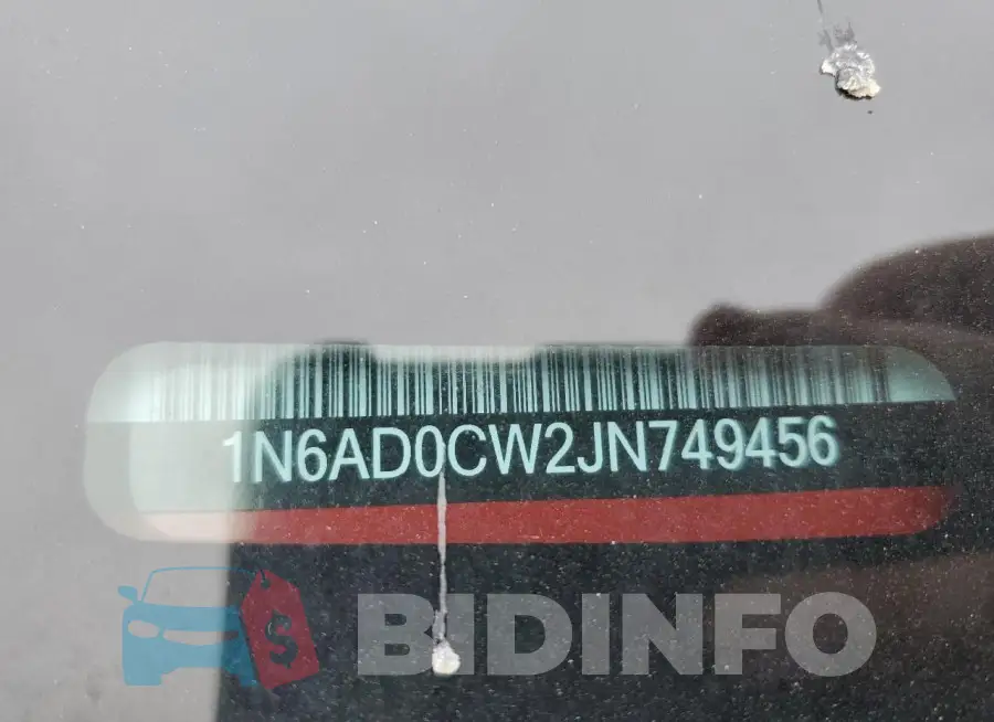 1N6AD0CW2JN749456 Photo# 12