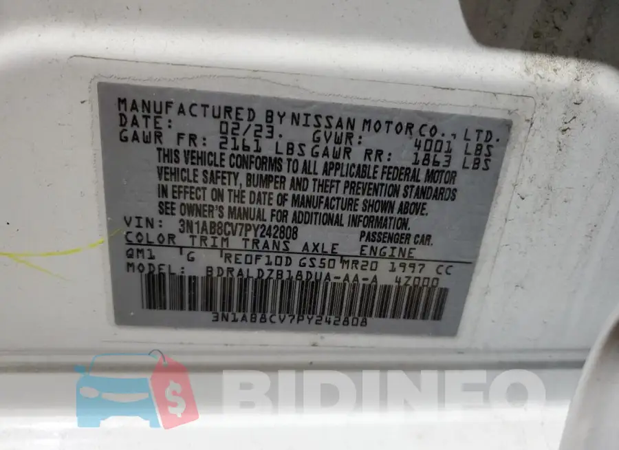 3N1AB8CV7PY242808 Photo# 13