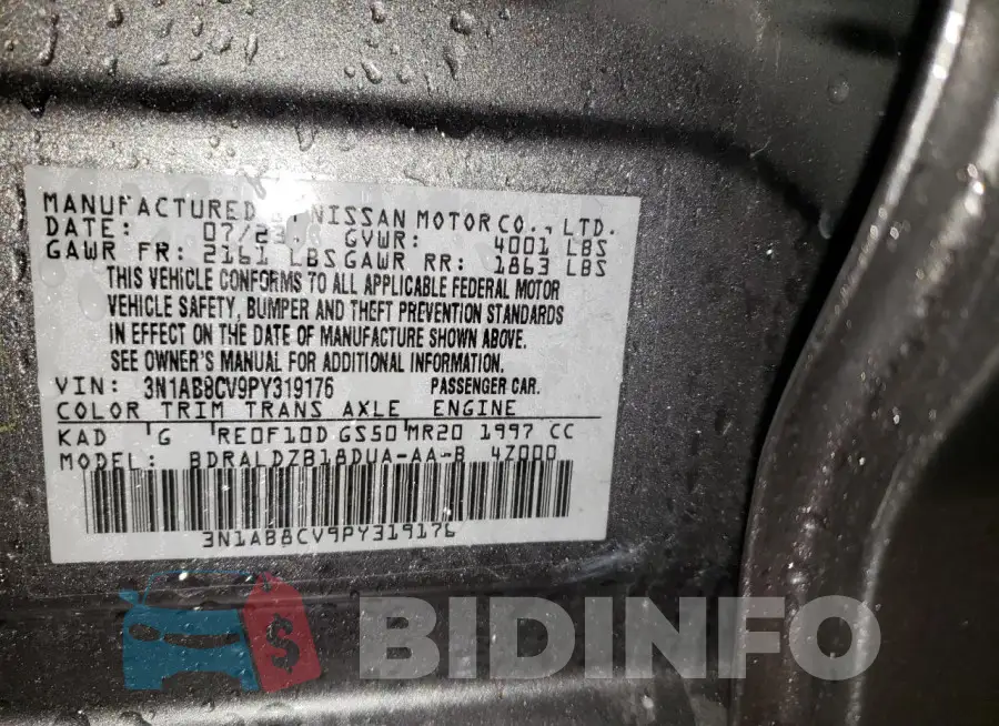 3N1AB8CV9PY319176 Photo# 12
