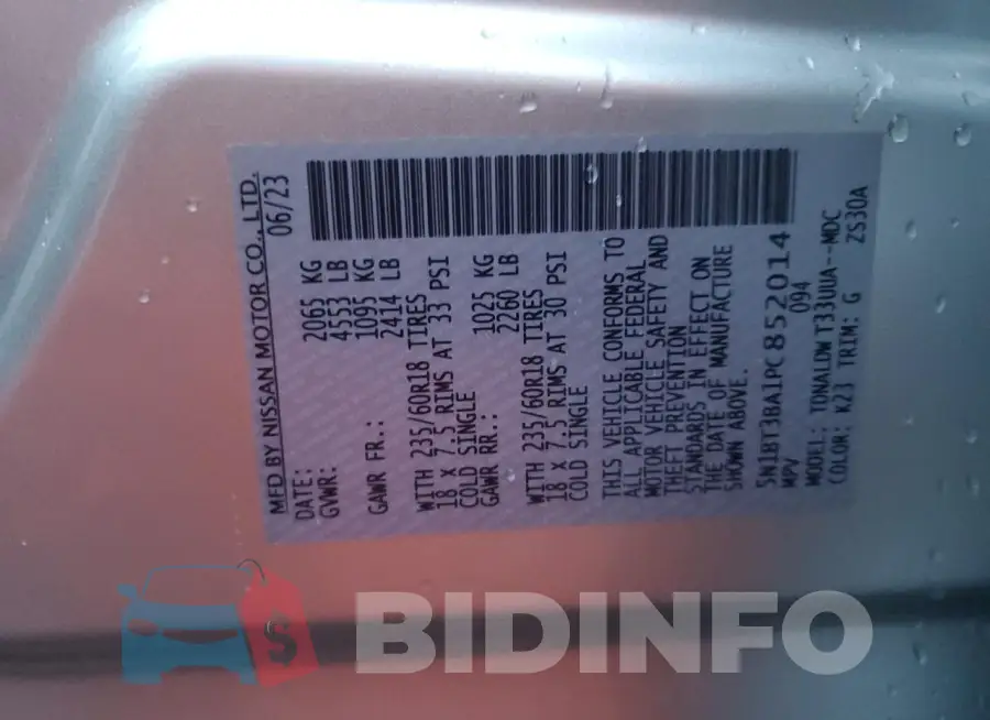 5N1BT3BA1PC852014 Photo# 13